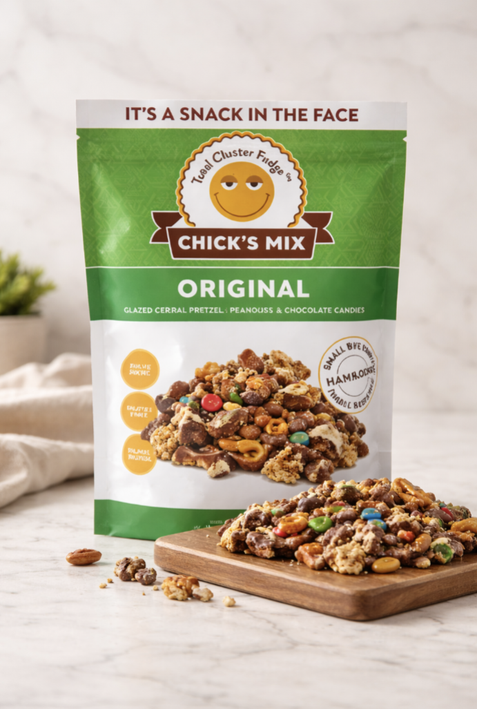 Original Total Cluster Fudge packaging